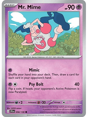 Mr. Mime #058