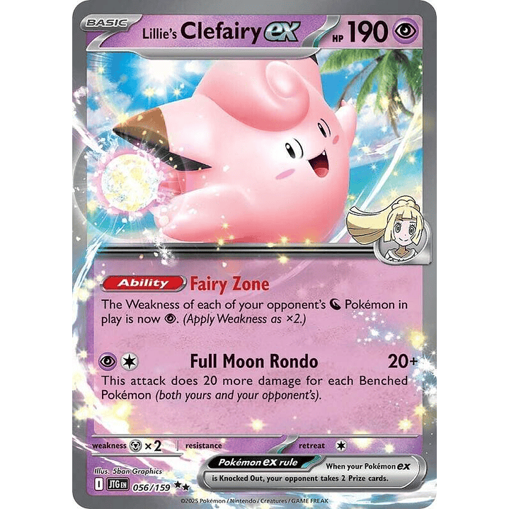 Lillie's Clefairy ex #056 1