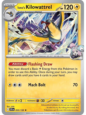 Iono's Kilowattrel #055