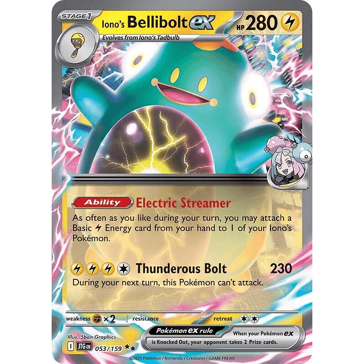 Iono's Bellibolt ex #053 1