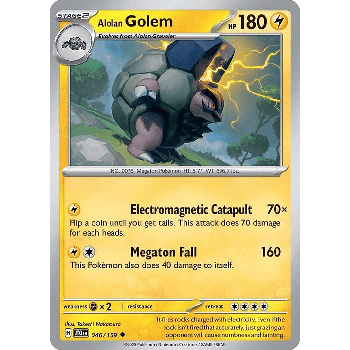 Alolan Golem #046 1