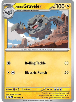 Alolan Graveler #045
