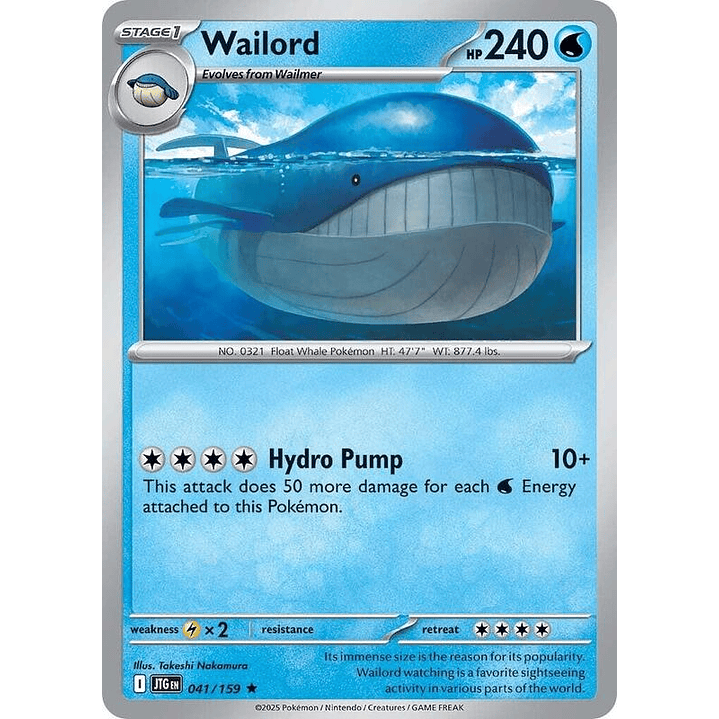 Wailord #041 1