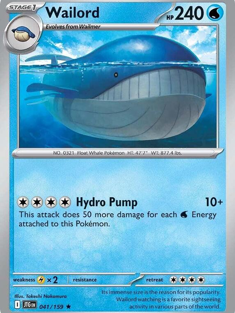 Wailord #041 1