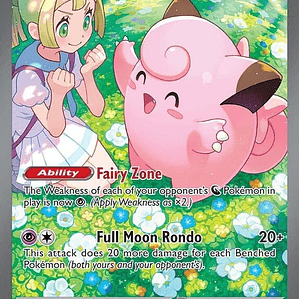 Lillie's Clefairy ex #184