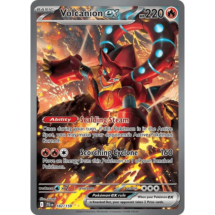 Volcanion ex #182 1