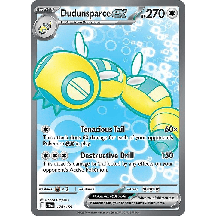 Dudunsparce ex #178 1
