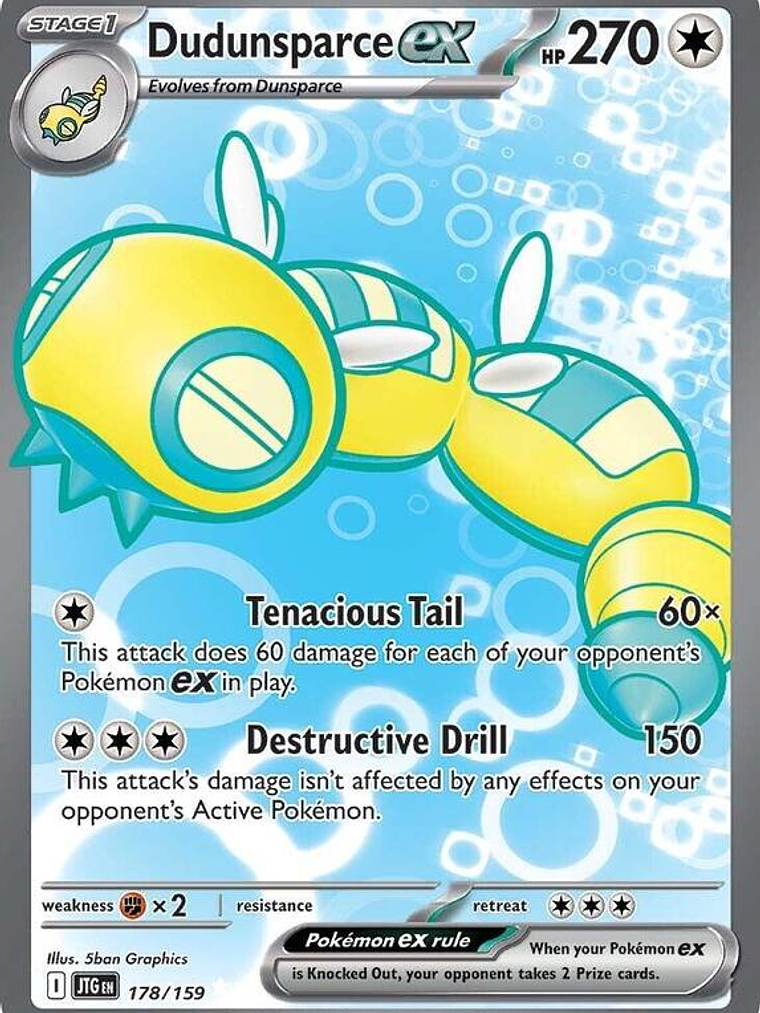 Dudunsparce ex #178 1