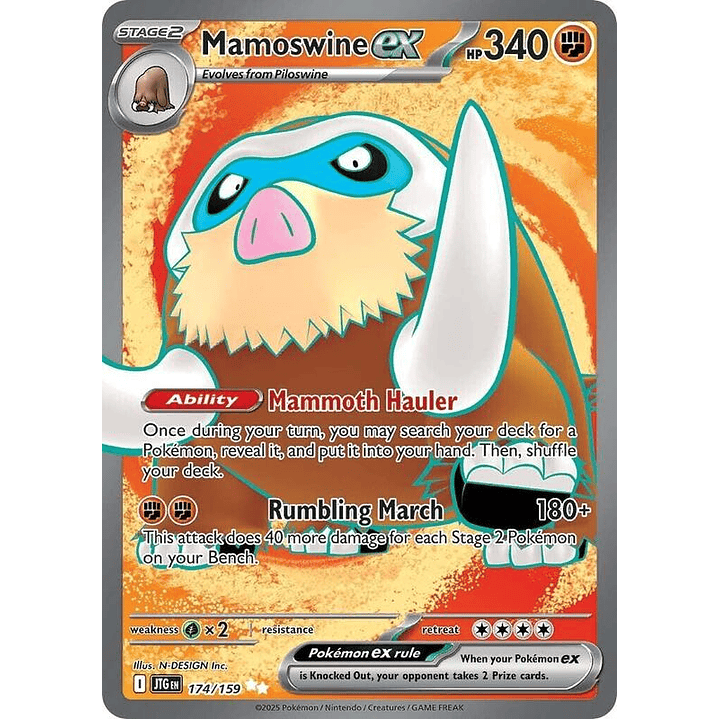Mamoswine ex #174 1