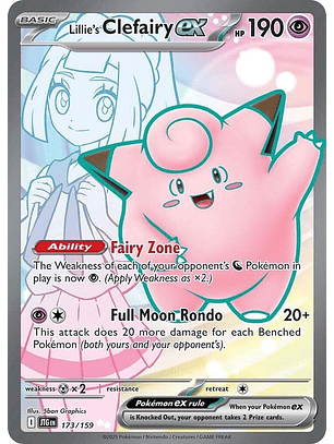 Lillie's Clefairy ex #173