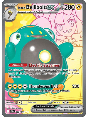 Iono's Bellibolt ex #172