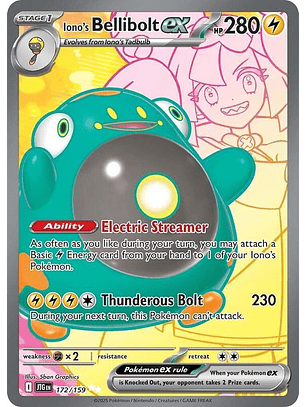 Iono's Bellibolt ex #172