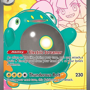 Iono's Bellibolt ex #172