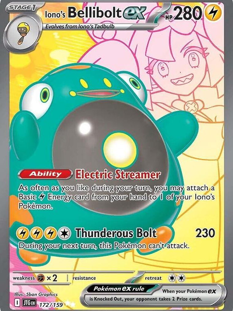 Iono's Bellibolt ex #172 1