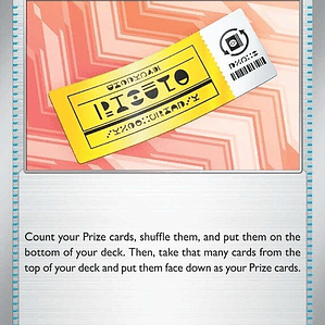 Redeemable Ticket #156