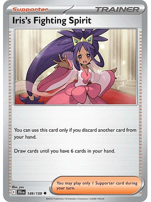Iris's Fighting Spirit #149
