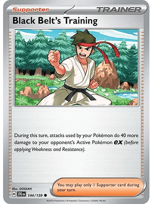 Black Belt's Training #144