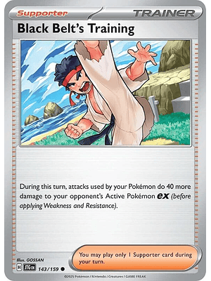 Black Belt's Training #143