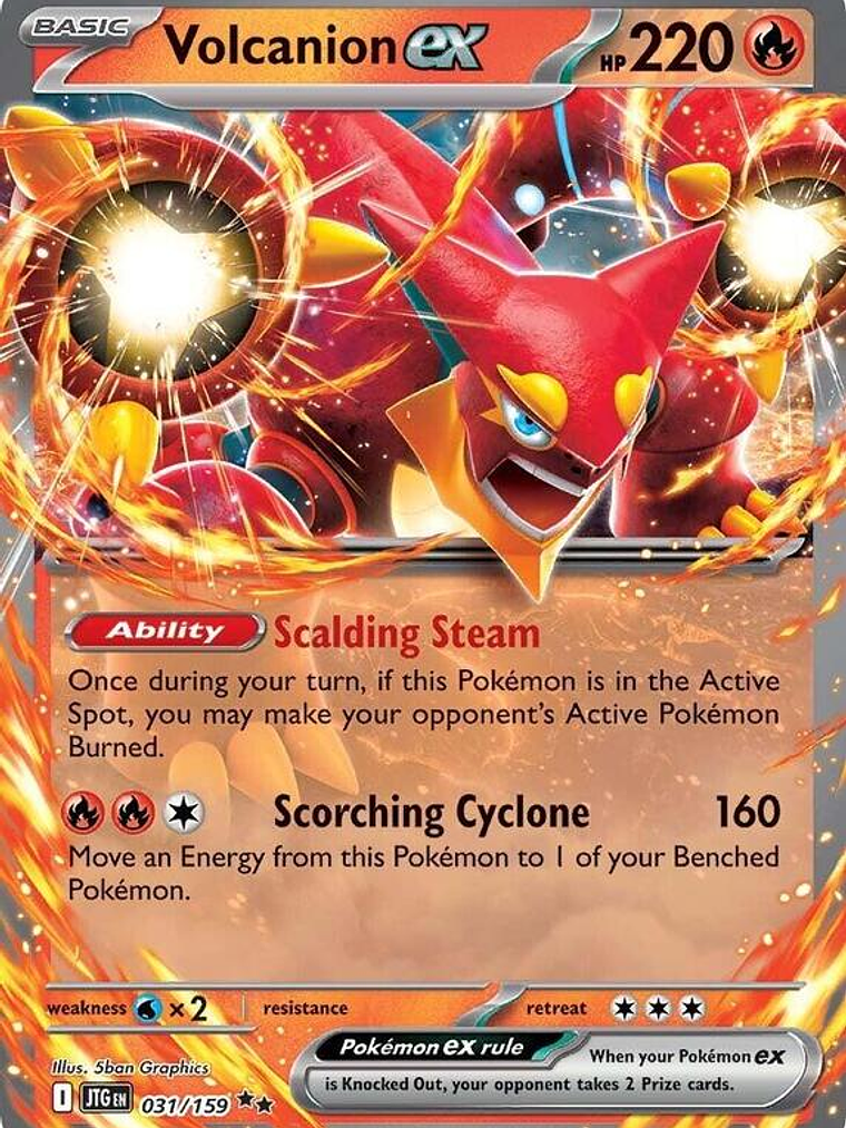Volcanion ex #031 1