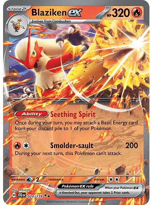 Blaziken ex #024