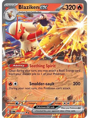 Blaziken ex #024