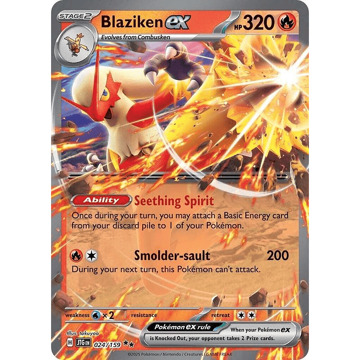 Blaziken ex #024 1