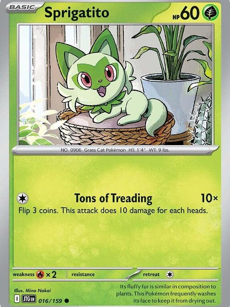 Sprigatito #016 1