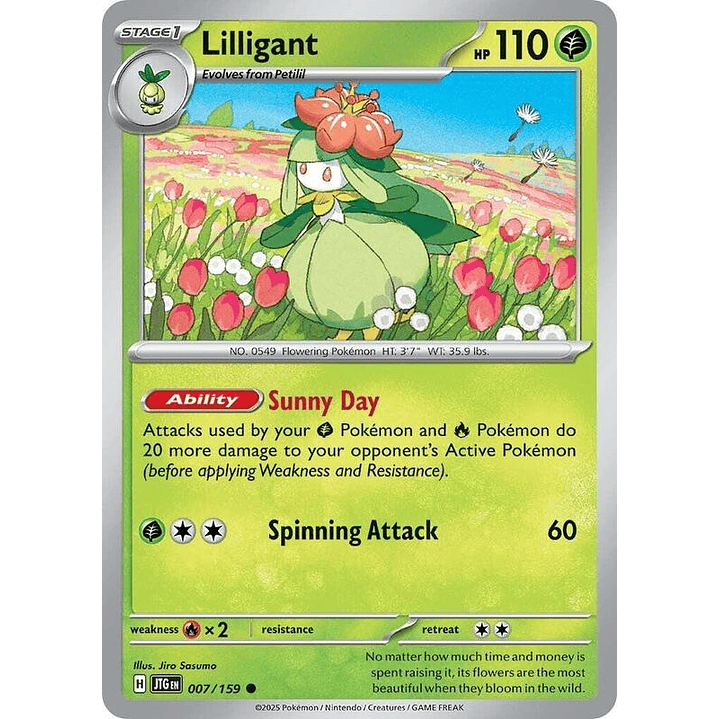 Lilligant #007 1