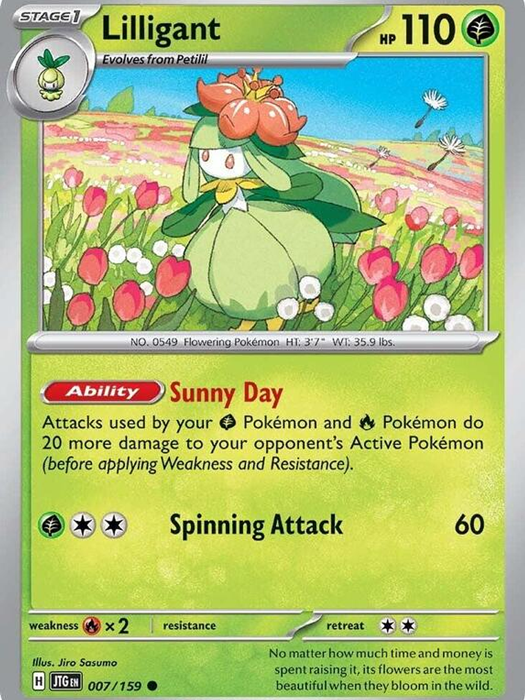 Lilligant #007 1