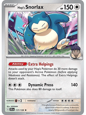 Hop's Snorlax #117