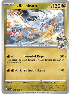 N's Reshiram #116