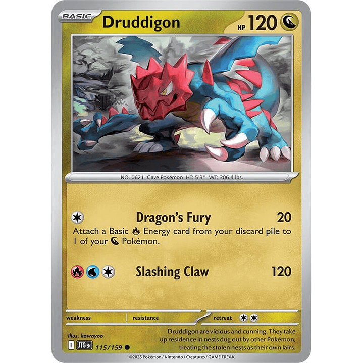 Druddigon #115 1