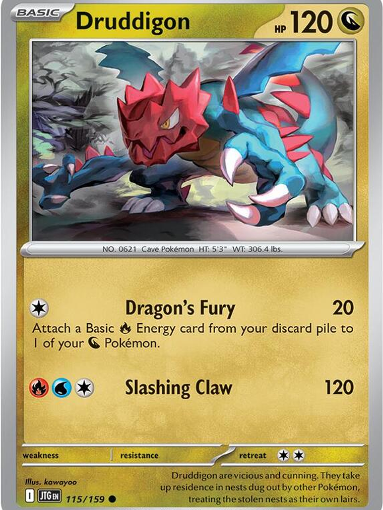 Druddigon #115 1