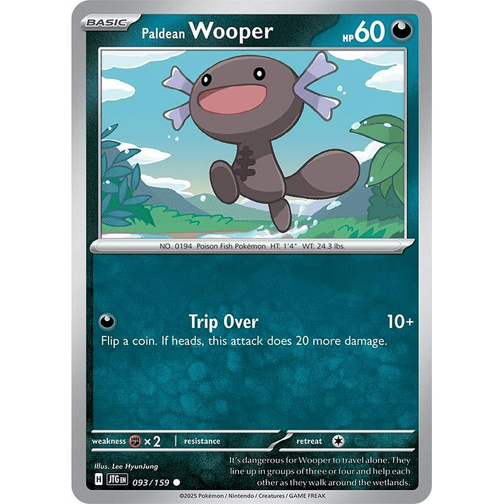 Paldean Wooper #093 1
