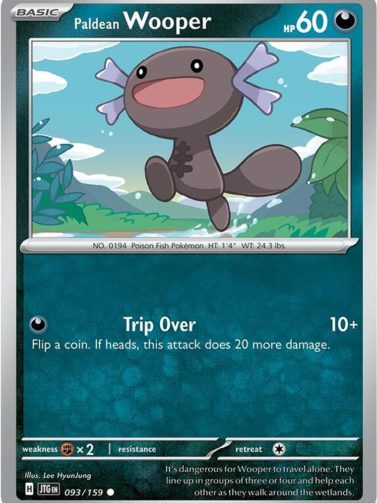 Paldean Wooper #093 1