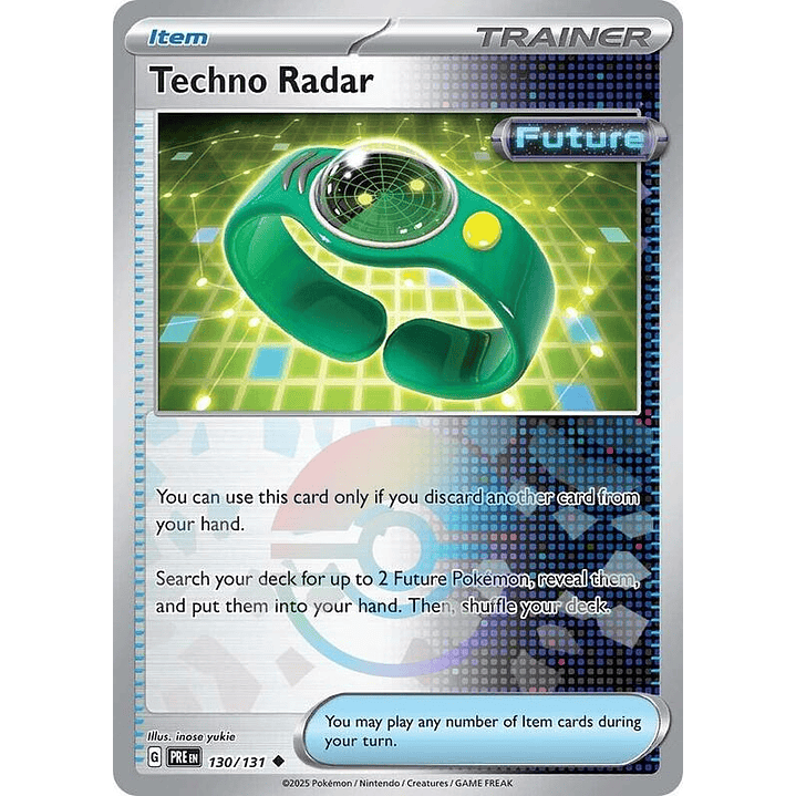 Techno Radar (Poke Ball Pattern) #130 1