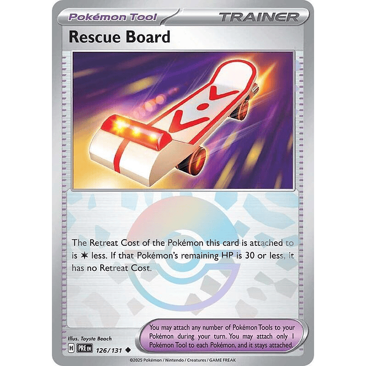 Rescue Board (Poke Ball Pattern) #126 1
