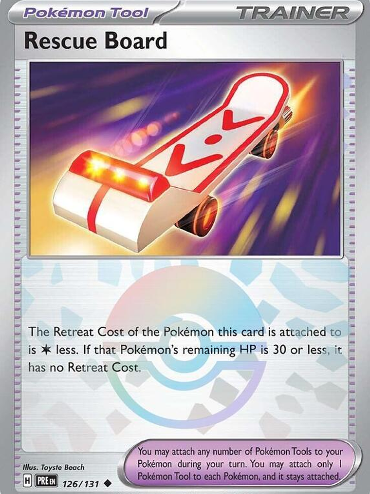 Rescue Board (Poke Ball Pattern) #126 1