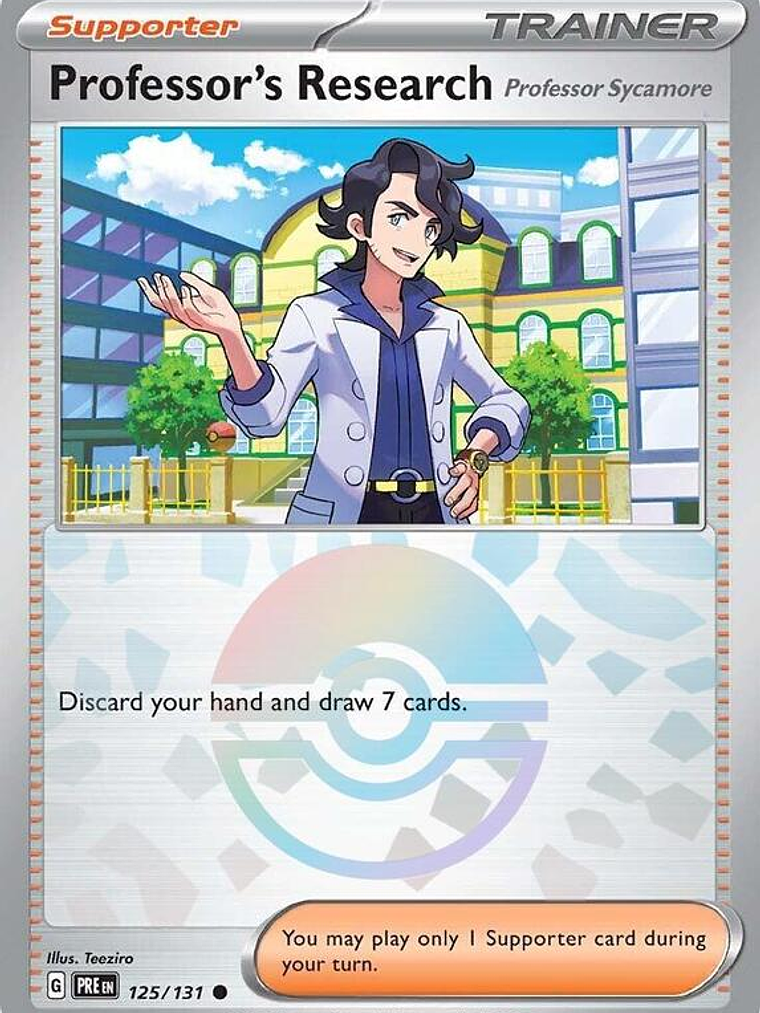 Professor's Research (Poke Ball Pattern) #125 1