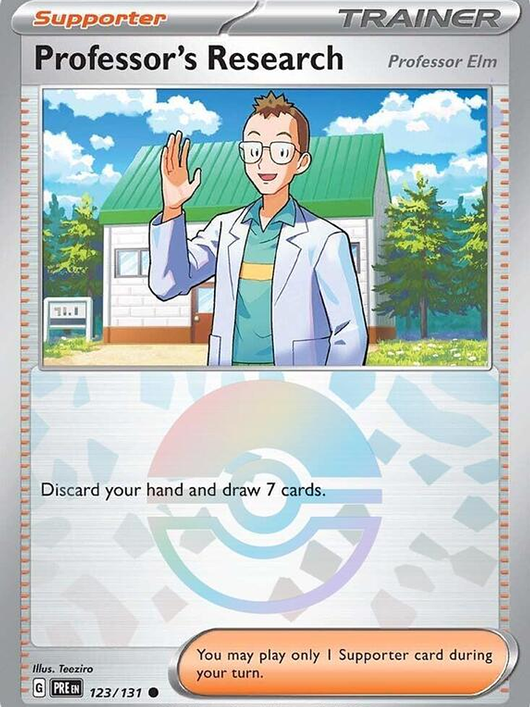 Professor's Research (Poke Ball Pattern) #123 1
