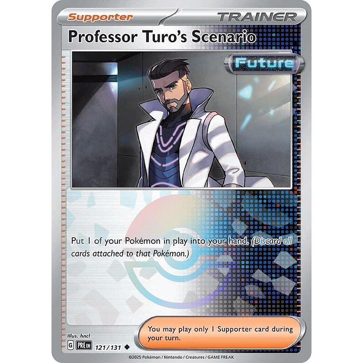 Professor Turo's Scenario (Poke Ball Pattern) #121 1