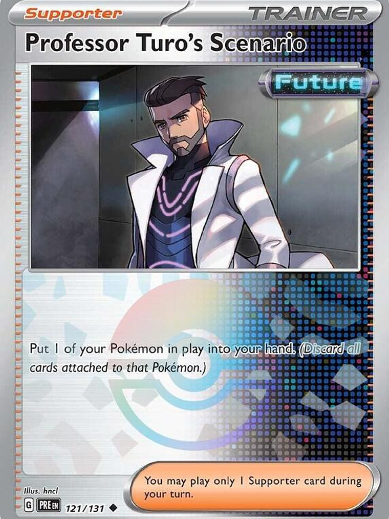 Professor Turo's Scenario (Poke Ball Pattern) #121 1
