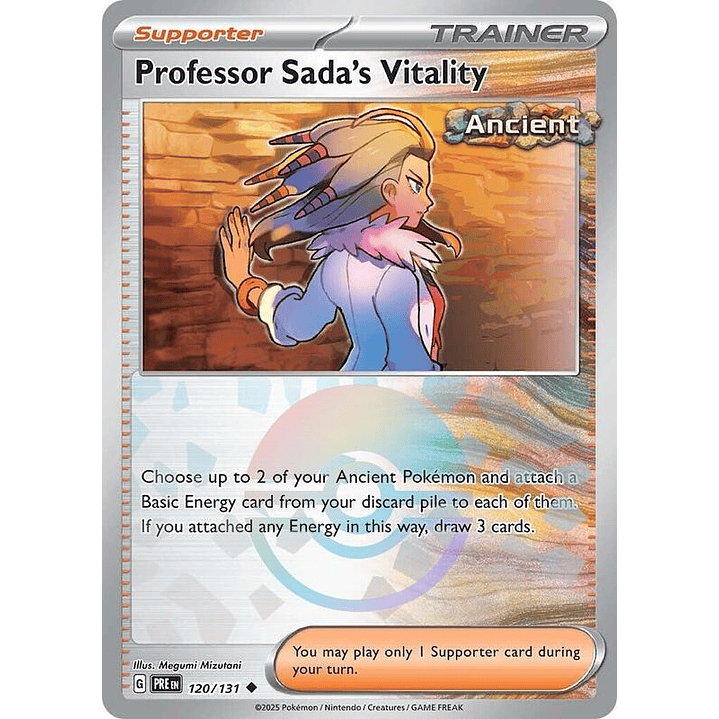 Professor Sada's Vitality (Poke Ball Pattern) #120 1