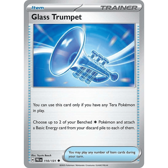 Glass Trumpet #110 1