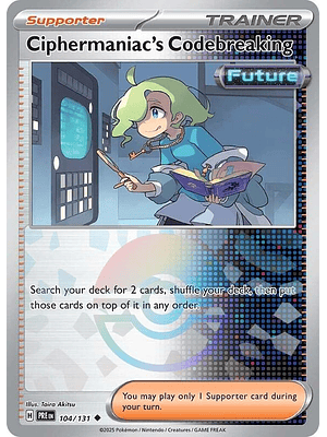 Ciphermaniac's Codebreaking (Poke Ball Pattern) #104