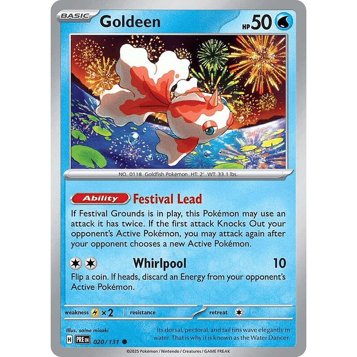Goldeen #020 1