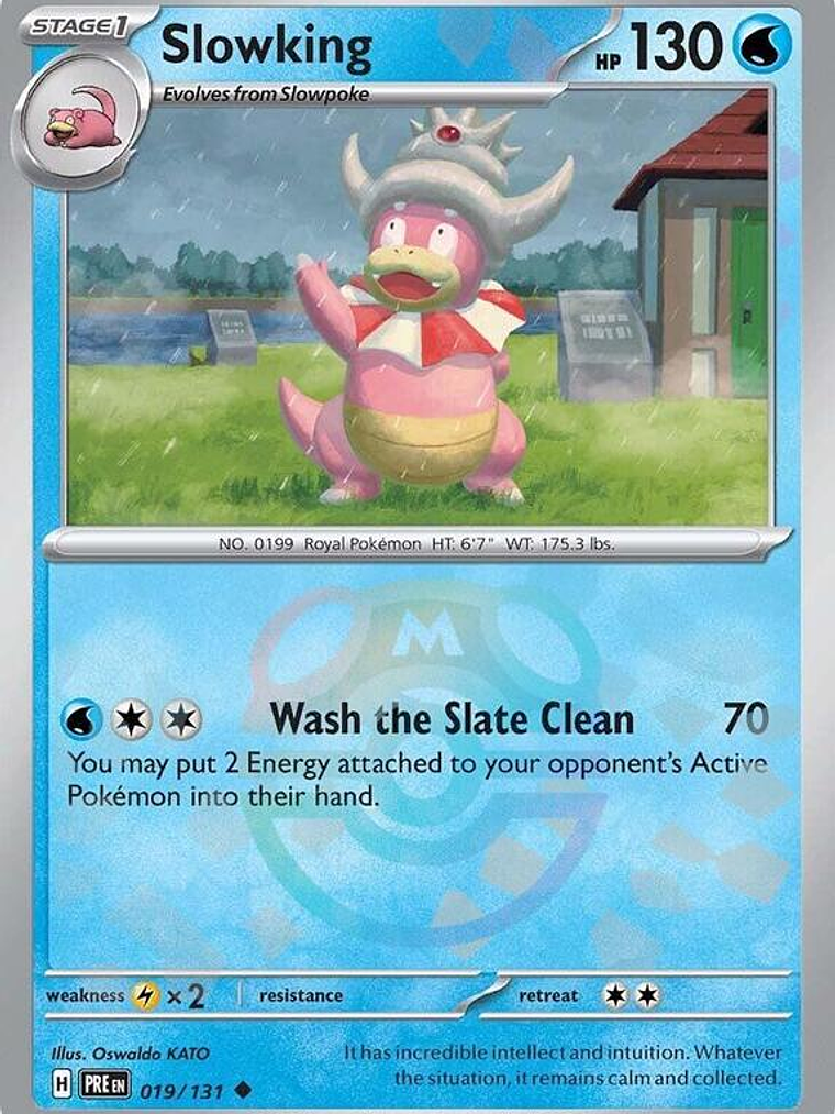 Slowking (Master Ball Pattern) #019 1