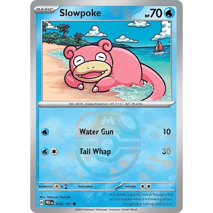 Slowpoke (Master Ball Pattern) #018 1