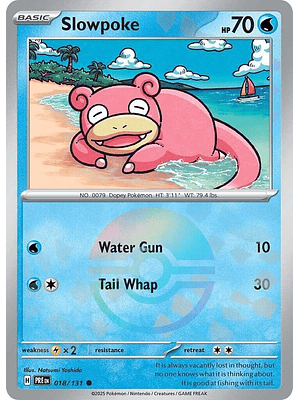 Slowpoke (Poke Ball Pattern) #018