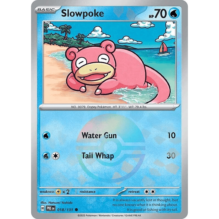 Slowpoke (Poke Ball Pattern) #018 1